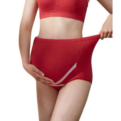 China Antibacterial Women's Cotton Underwear Pregnant Panties Postpartum Mother Healthy Maternity Maternity Panties for sale