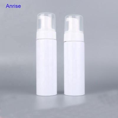 China 50ml 60ml 80ml 100ml 150ml 200ml Cosmetic White Plastic Facial Detergent Soap Foam Pump Bottle for sale