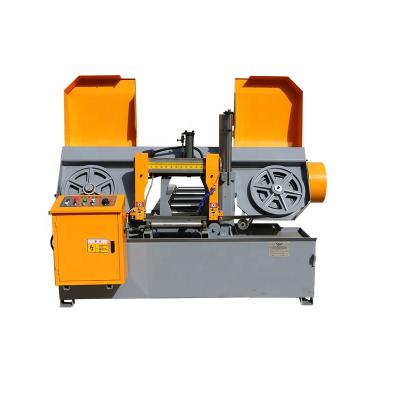 China Horizontal Industrial Metal Steel Bar Double Cutting Column Band Sawing Machine Price for sale