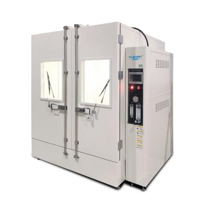 China IPX5 IPX6 Floor Mounted 3375L Rain Test Chamber by Side Spray with Flow Sensor for sale