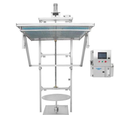 China Durable Construction 800mm Drip Test Equipment IPX1 IPX2 With Nut Screw Lifting for sale