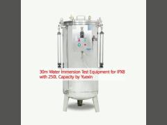 30m Water Immersion Test Equipment for IPX8 with 250L Capacity by Yuexin