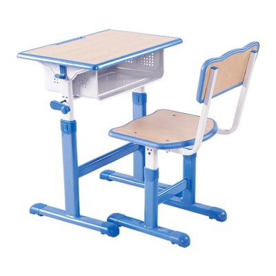 China School Sets Used School Desks For Sale Height Adjustable Classroom Student Table And Chair for sale