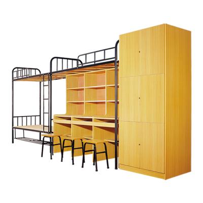 China Other School Iron Double Layer Deck Bunk Bed Design Price for sale