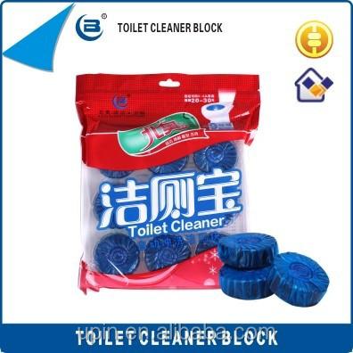 China Disposable Automatic Bubble Blue Toilet Bowl Cleaner Detergent for sale