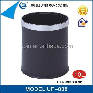 China UP-008 Hotel Bathroom Trash Portable Garbage Bin for sale