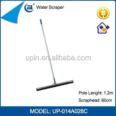 China UP-014A028D Factory Price Aluminum Hotel Floor Sponge Water Scraper With Aluminum Pole for sale