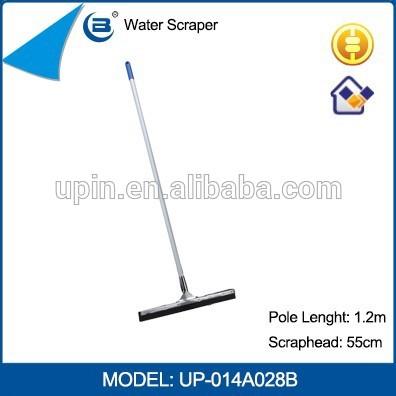 China Hotel Aluminum Floor Sponge Water Scraper With Aluminum Pole UP-014A028B for sale