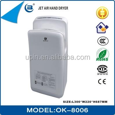 China OK-8006 ABS UV Light Hand Dryers High Speed ​​Hand Infrared Sensor for Hand Dryer for sale