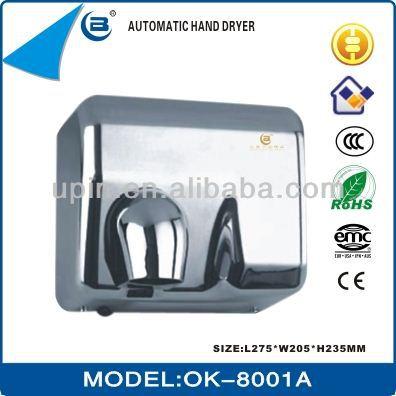 China Stainless Steel Electric Hand Dryer Automatic Hand Dryer For Toilet for sale