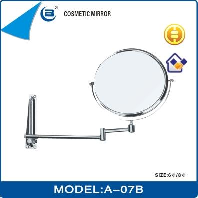 China hot sale 2-Face! Hotel cosmetic mirror, 3 times zoom wall mounted cosmetic mirrors. for sale