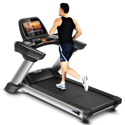 China Commercial Treadmill 5hp Semi-commercial Gym AC Motor Hot Selling YPOO Running Treadmill Machine for sale