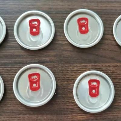 China Red Capsules Pull Ring Coffee Drinks Capsules Beverage Caps Soda Water Caps #200 #202 #206 for sale