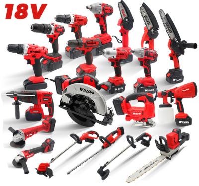 China Hardware 21v Machine- 15 The Combo Tool Kit Cordless Drill Lithium Battery For Power Milwaukees Home Paint Tool Kits for sale