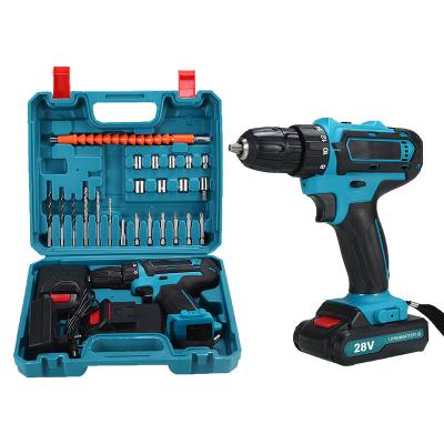 China Wholesale Machine Tools Power Machine Tools Electric Screwdriver Lithium Power Cordless Impact Drills Cordless Drill 20*19.5*6cm for sale