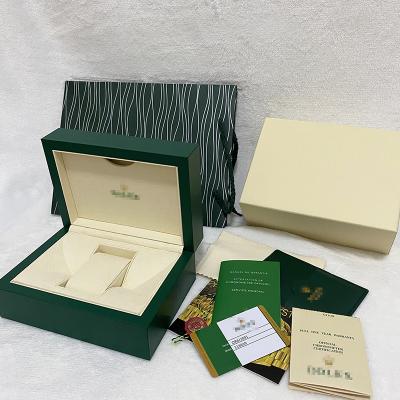 China green rolexables wristwatches pocket moisture proof packaging boxes for rolexable watch box for sale