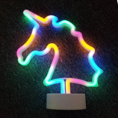 China Holiday Decoration Wedding Decoration LED Small Table Light Neon Sign Lamp Night Light Decorative Creative Home Decor Lamp for sale