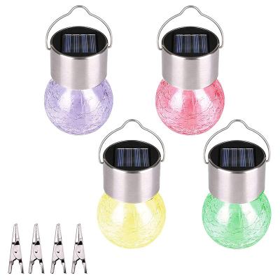 China Eco - Friendly Solar Hanging Lights Outdoor 30 LED Waterproof Garden Light For Yard for sale