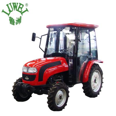 China Cheap Chinese Farm Tractor LUC 4wd 40hp 60hp 70 Hp 90hp 4x4 Compact Tractor Price List With Front End Loader And Backhoe for sale