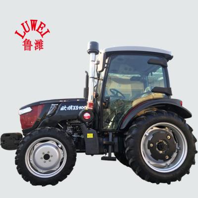 China Normal Use Brazil Farm Sales 4wd 4x4 1004 Turkish Big Horsepower 100hp 100 4wd Four Wheel Tractor 100hp Implements Price In Bangladesh for sale