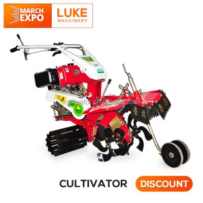 China Exhausted Gasoline and Diesel Engine Mini Tiller Cultivator Luke 3TG 6.5hp-13hp Dry Land for Hilling Soil for sale