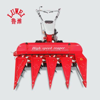 China Widely used for grain LUC LK-RH portable diesel and gasoline power tiller harvester rice cutter machine in Pakistan India for sale