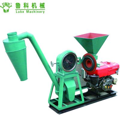 China 240kg small diesel engine grain grinding machine for sale