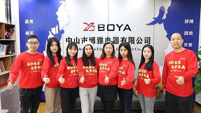 Verified China supplier - Zhongshan Boya Electric Appliance Co., Ltd.