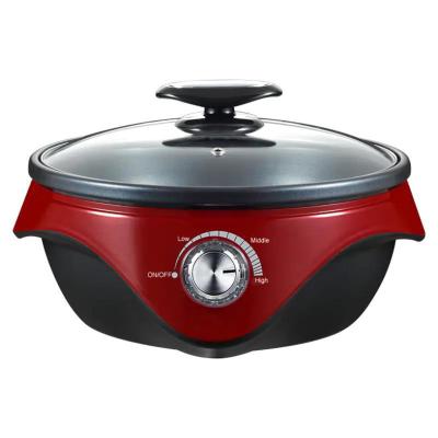 China 360 Degree Rotating Base 5 Liter Electric Multi Cooker Pot Wholesale Smart Electric Hot Cooker Kitchen Appliances for sale