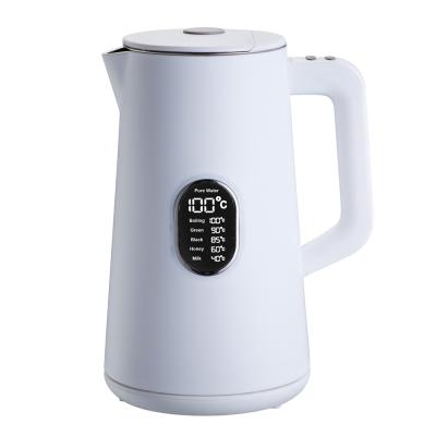 China 1.5L 360 Degree Rotation Base Keep Hot Electric Teapot Temperature Control Function Appliances Electric Tea Kettle Display for sale