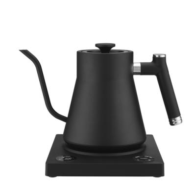 China 360 Degree Rotation Base Stainless Steel Flip Over Tea Coffee Tool Temperature Control Digital Gooseneck Electric Kettle for sale