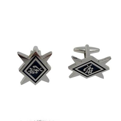 China Hot-selling Luxury Custom Metal Cufflinks For Men's High Quality Stainless Steel Zinc Alloy Cufflink Custom Shirt Suit Cuff Links Link Clips for sale