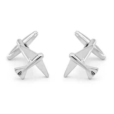 China Wholesale Custom Made Stainless Steel Bronze Luxury Metal Link Cufflinks Cufflinks For Men for sale