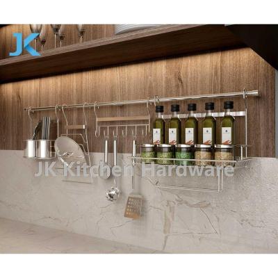 China Factory Price Wholesale Modern JK Set Wall Mounted B Kitchen Rack Set for sale