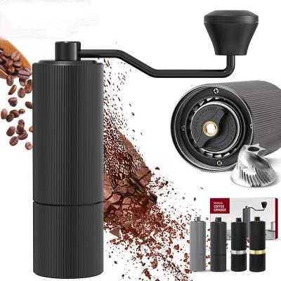 China Amazon Selling Sustainable Hot Conical Stainless Steel Burr Hand Manual Coffee Grinder Grinders for sale