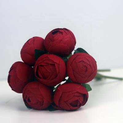 China 2020 High Quality Artificial Bouquet IFG 7heads Wedding Rose Bouquet for sale