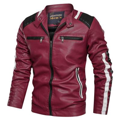 China Plus size fashion custom men's plus size jackets Giacca Invernaie DA Uomo 6XL plus size motorcycle windproof jacket for sale