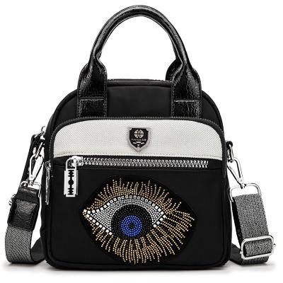 China Motion Sensing Most Popular Woman Bags Shoulder Bag Bag One Back Eye Bohemian Bag For Woman Fashion Evil for sale