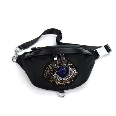 China Wholesale Fashion Cross - Body Chest Bag Bag Banana Evil Eyes Popular Small Small Bags for sale