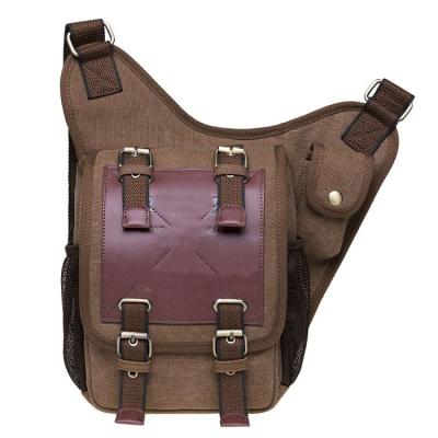 China Amazon Outdoor Hot Sale Outdoor Gym Sports Bag Casual Bag Homme Tactical Fashion Men Invest Canvas Sling Tactical Bag for sale