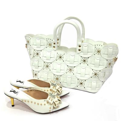 China HDB10 Lady's Modern Set Ladies Evening Clutch High Heel Set Shoes and Bag Shoe Bag Set Women for Party Shoe and Bag Matching Set for sale