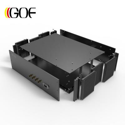 China GOF C19A 3u Electronic Hardware Chassis Network Aluminum Enclosing Cabinets Split Rack Enclosure 3U For Electronics for sale