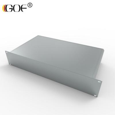 China High quality aluminum enclosure electric chassisGOFH-001 electronic battery pack--2u 482*89*250mm (WxH-D) for sale