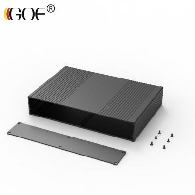 China New Silver PCB Wall Mounting Aluminum Extrusion Housing Enclosure for sale