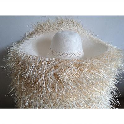 China Wholesale high quality factory offer simple character cheap floppy overflowed mexico paper bangora hat bodies for sale