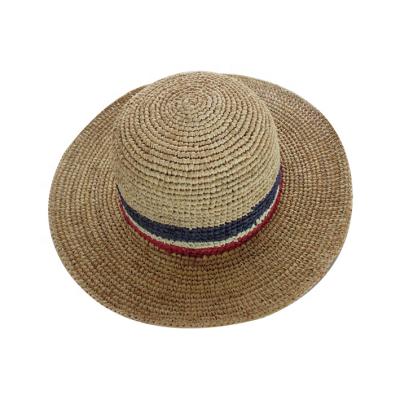 China Best Selling Character Raffia Straw Crochet Hat Ladies Fashion Paper, Paper straw for sale