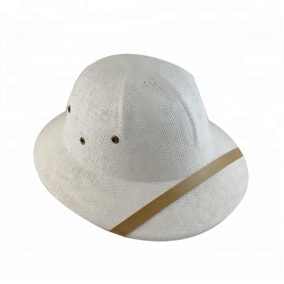 China Wholesales Comfortable Pith Safety Helmet Hat, Straw Hats for sale