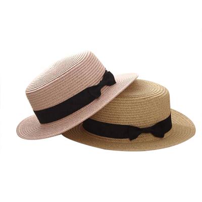 China Handsome Character Paper Straw Children Straw Hat Cap for sale