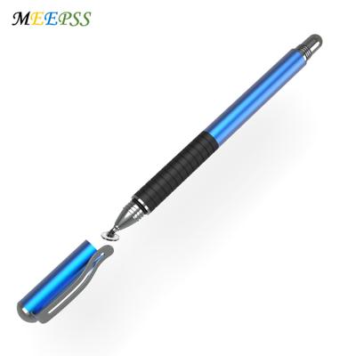 China Mobile Phone Fiber stylus pen touch screen pen 2 tips for sale