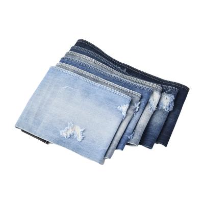 China High Quality 100% Cotton Jeans Fabric Shrink-Resistant Denim Fabric for sale